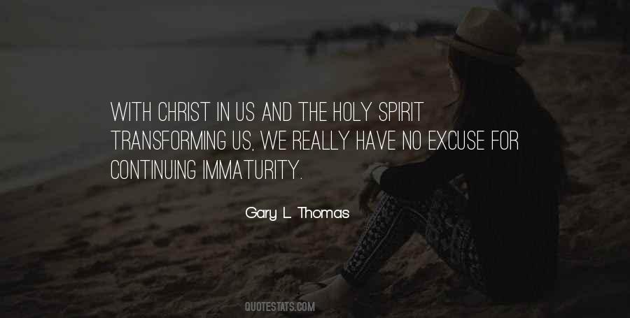 Gary L. Thomas Quotes #1453448