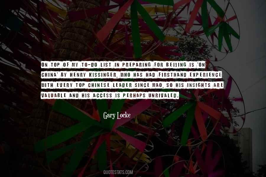 Gary Locke Quotes #1371526