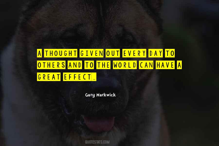 Gary Markwick Quotes #419448