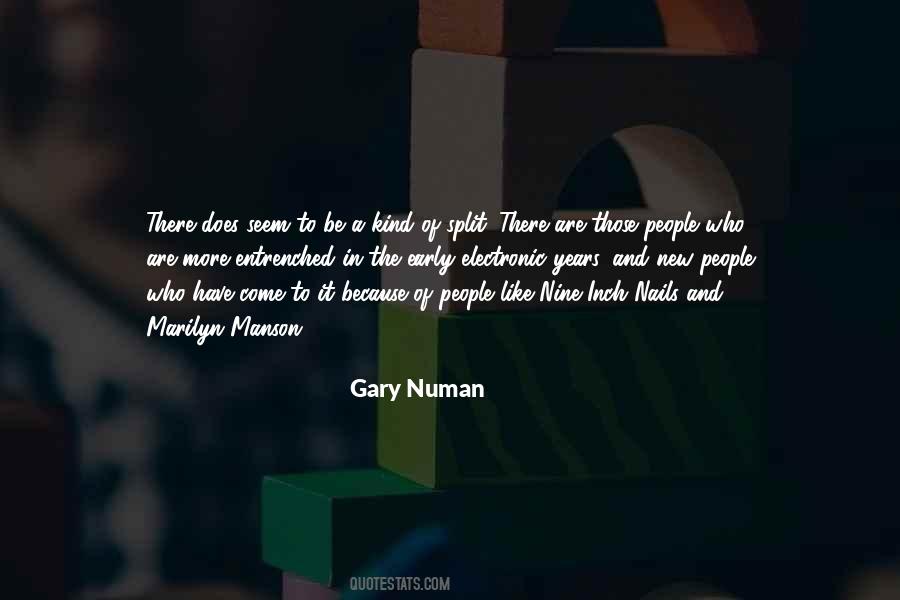 Gary Numan Quotes #1081570