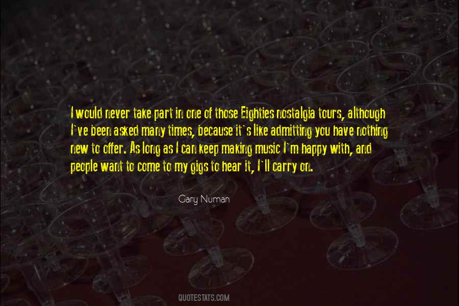 Gary Numan Quotes #1127671