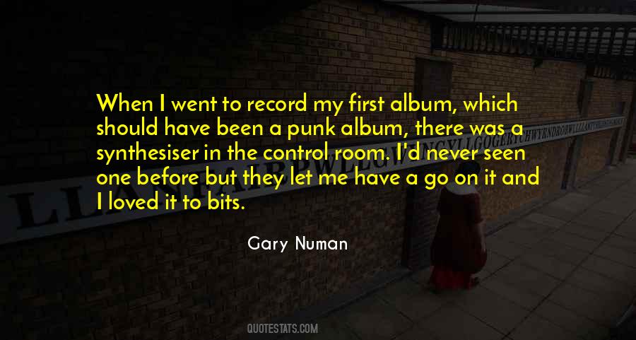 Gary Numan Quotes #1264119