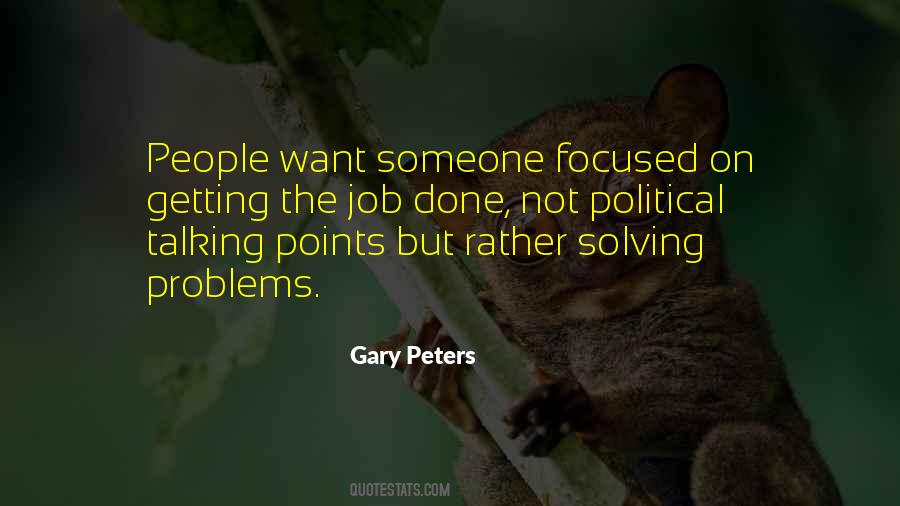 Gary Peters Quotes #493439