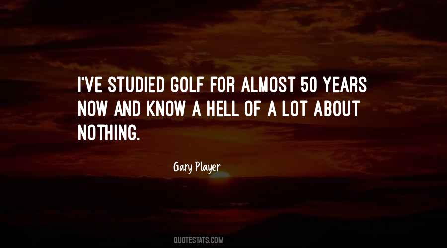 Gary Player Quotes #146405