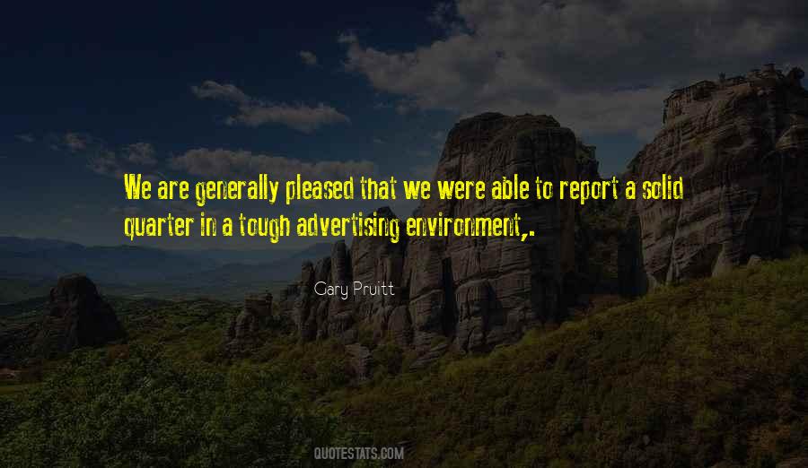 Gary Pruitt Quotes #402016