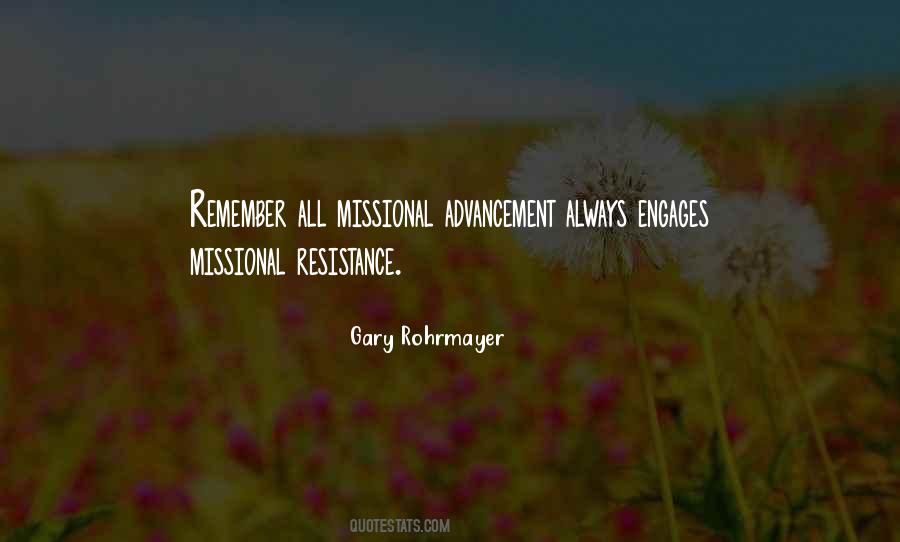 Gary Rohrmayer Quotes #1326237