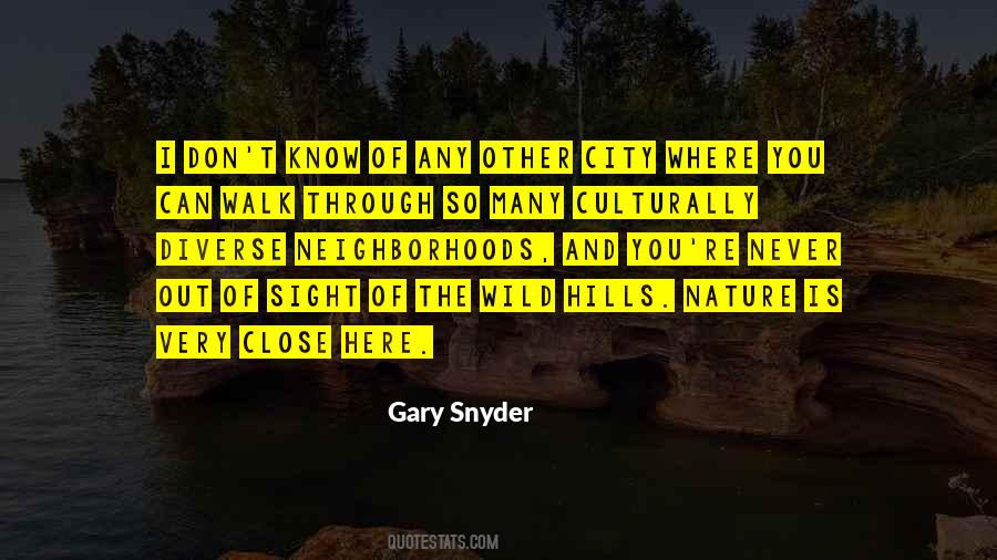 Gary Snyder Quotes #1278273