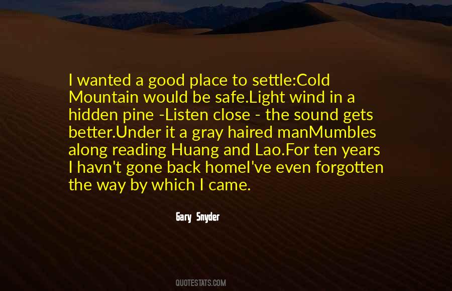 Gary Snyder Quotes #1348579