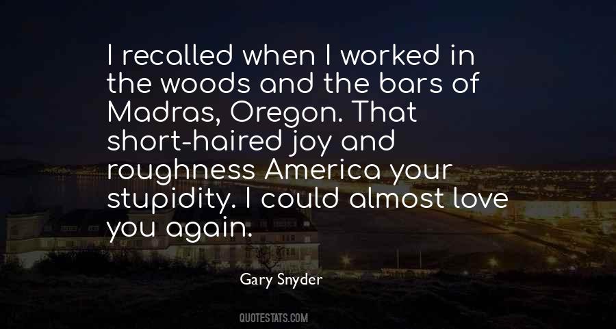 Gary Snyder Quotes #186752