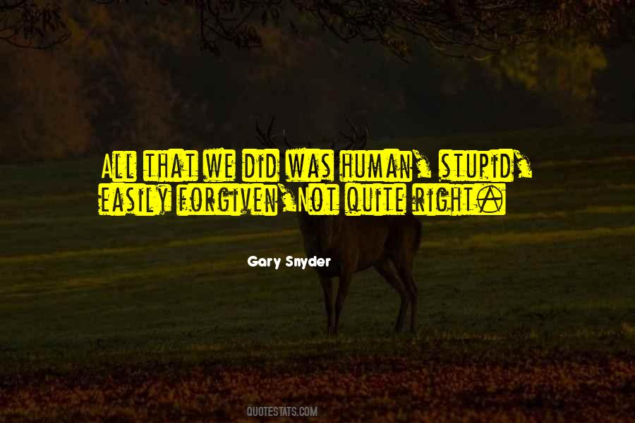 Gary Snyder Quotes #357645