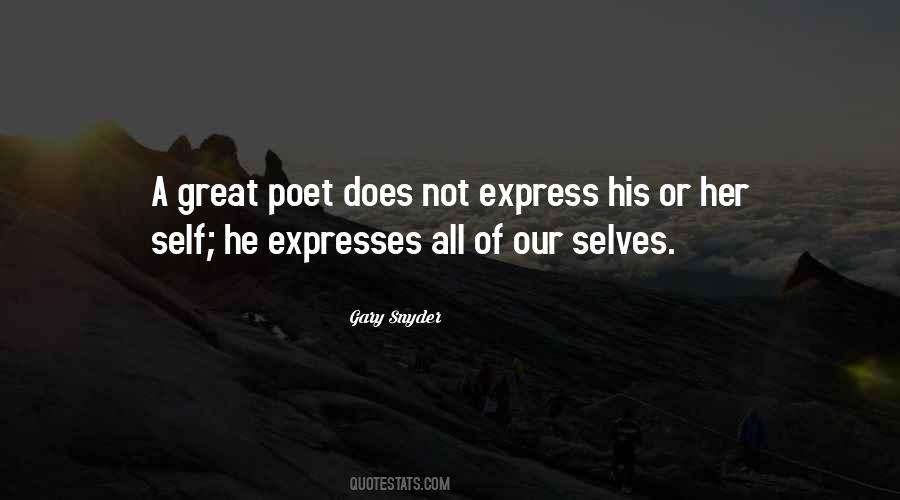 Gary Snyder Quotes #467090