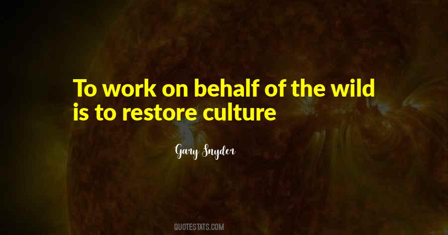 Gary Snyder Quotes #491533