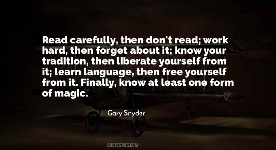 Gary Snyder Quotes #808866