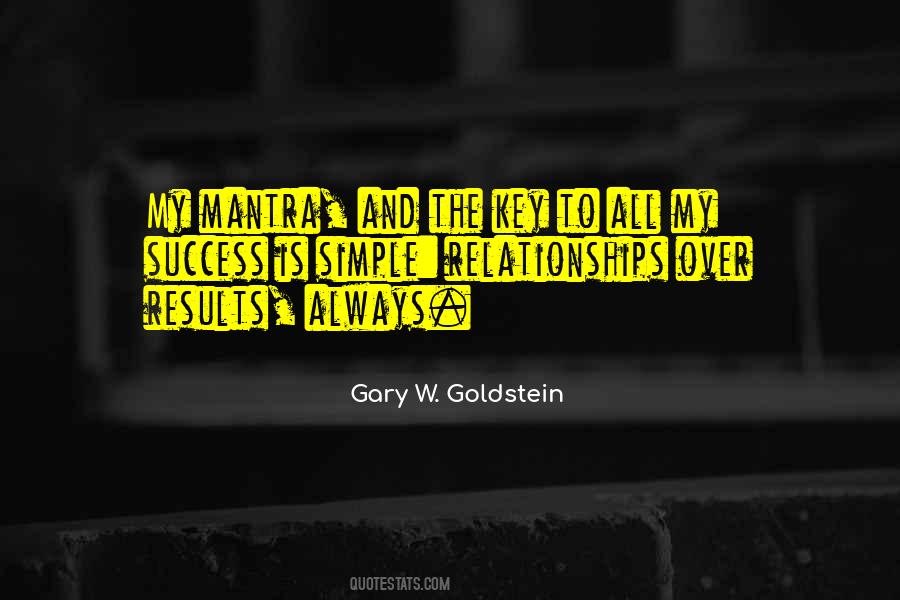 Gary W. Goldstein Quotes #1338746