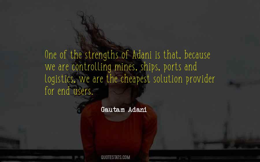 Gautam Adani Quotes #390552
