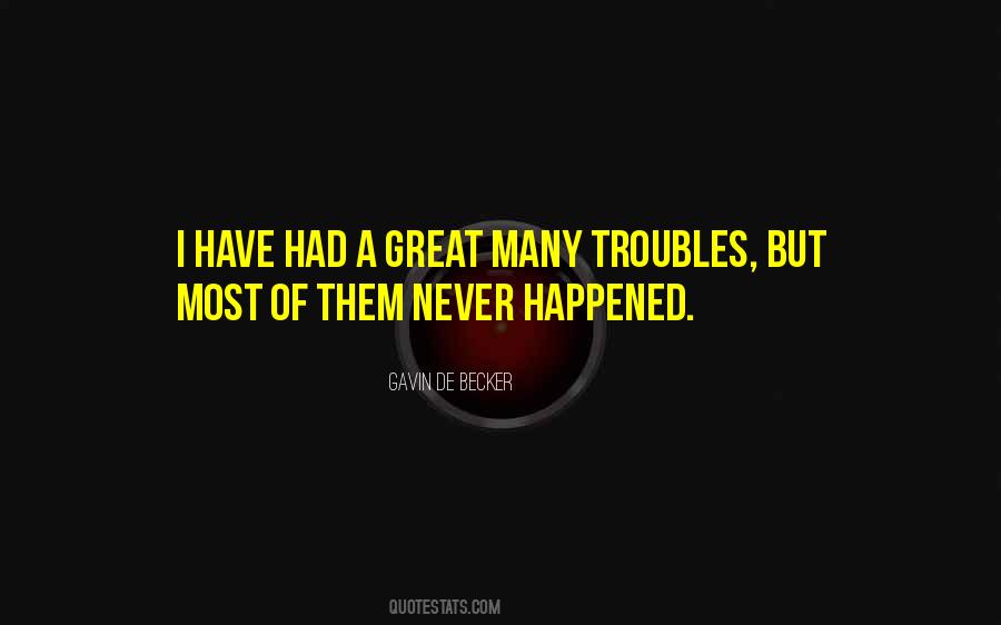 Gavin De Becker Quotes #1153108