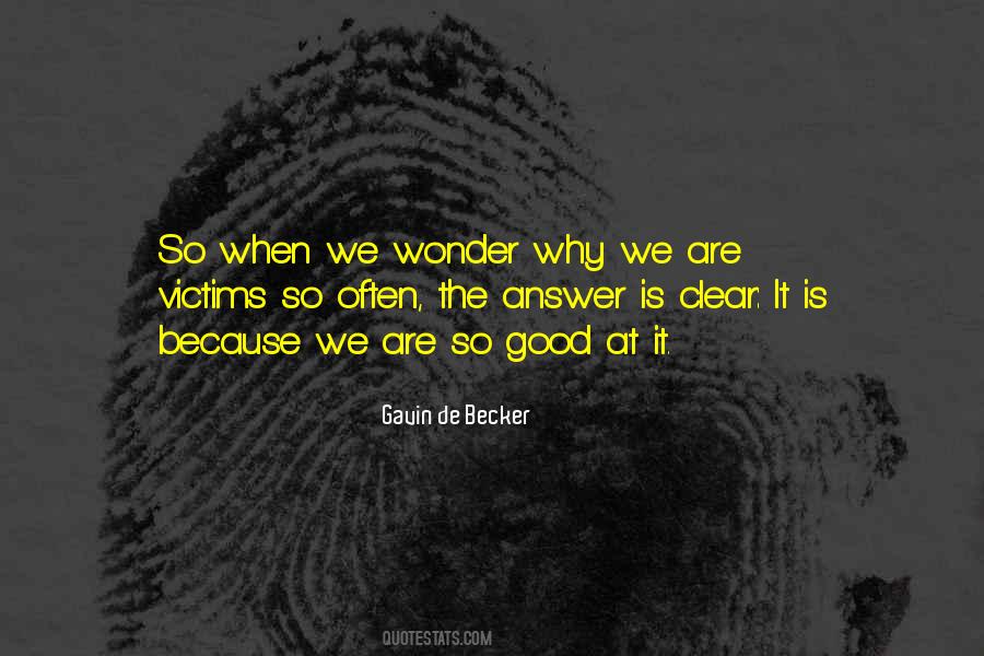 Gavin De Becker Quotes #560608