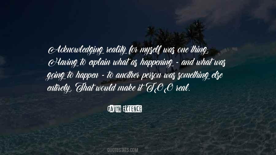 Gavin Extence Quotes #91097