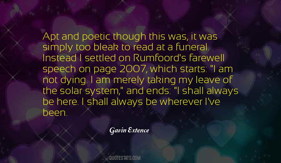 Gavin Extence Quotes #951074