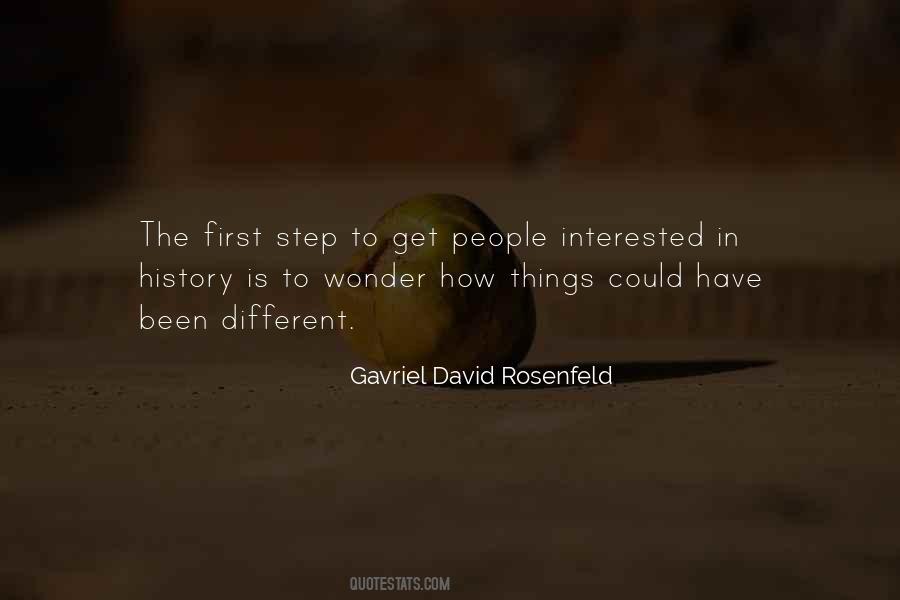 Gavriel David Rosenfeld Quotes #577649