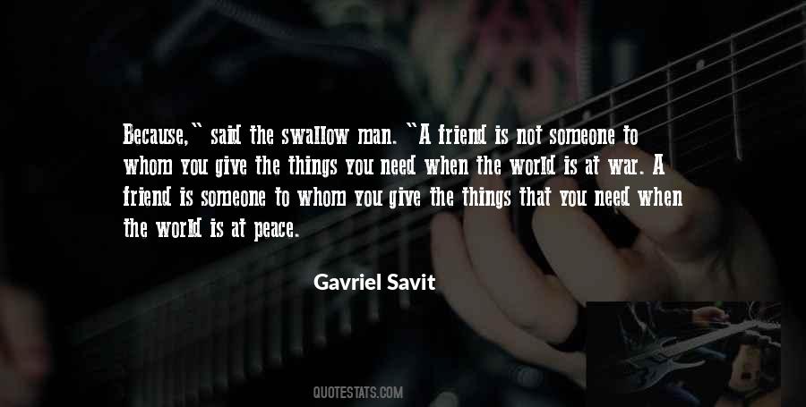 Gavriel Savit Quotes #1301254