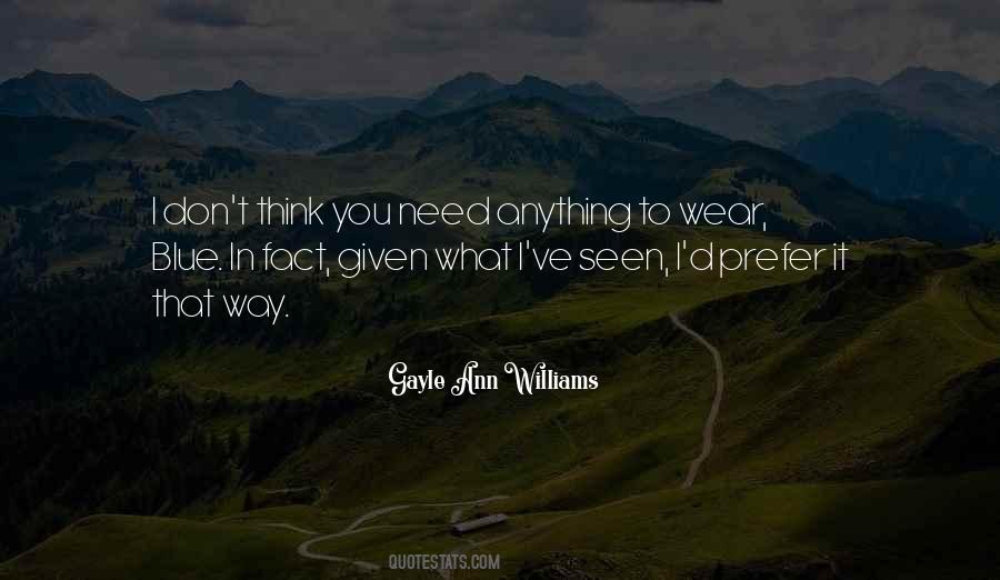 Gayle Ann Williams Quotes #819858 Gayle Ann Williams Quotes #819858