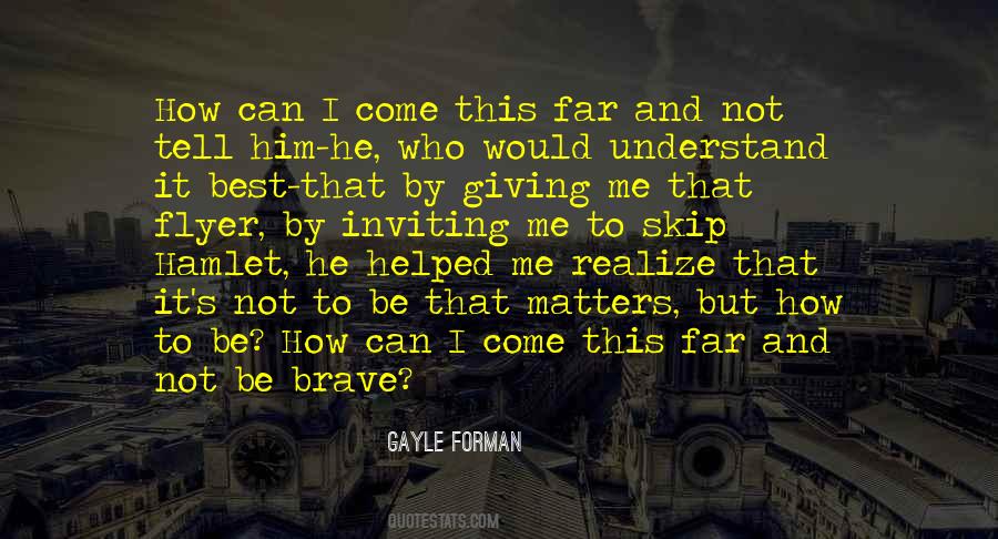 Gayle Forman Quotes #1201006