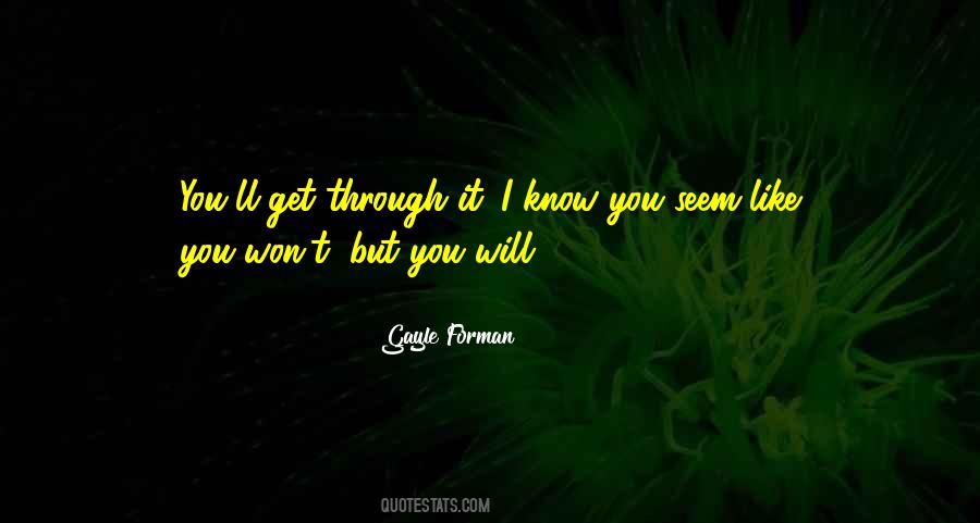 Gayle Forman Quotes #782694