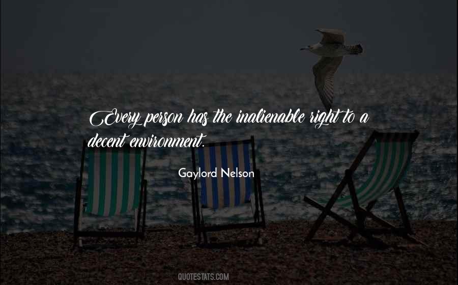 Gaylord Nelson Quotes #1805811