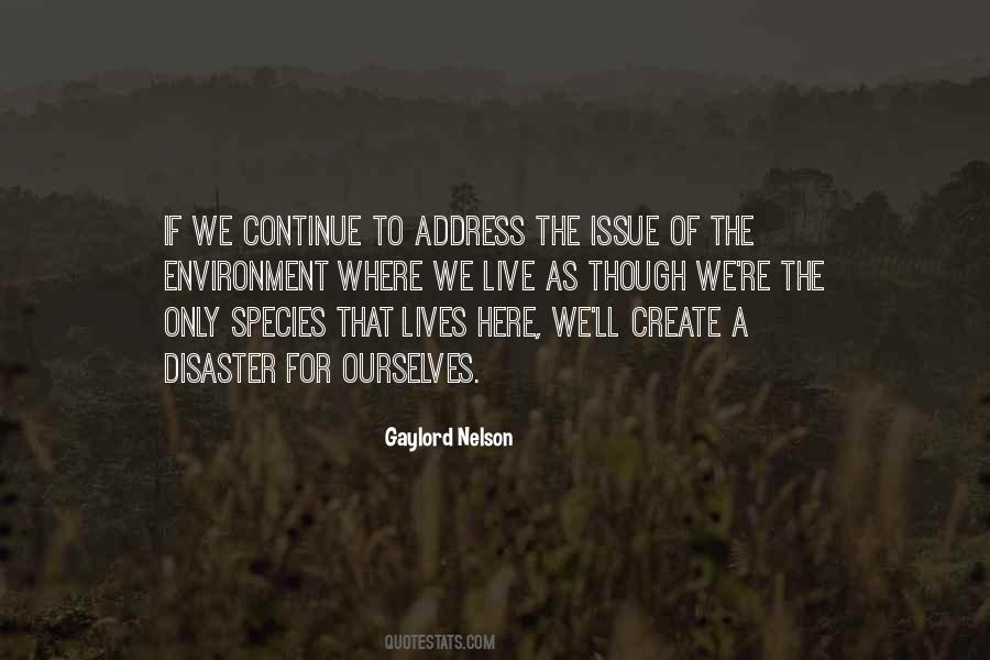 Gaylord Nelson Quotes #340753