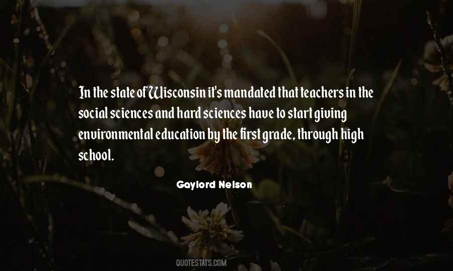 Gaylord Nelson Quotes #93219