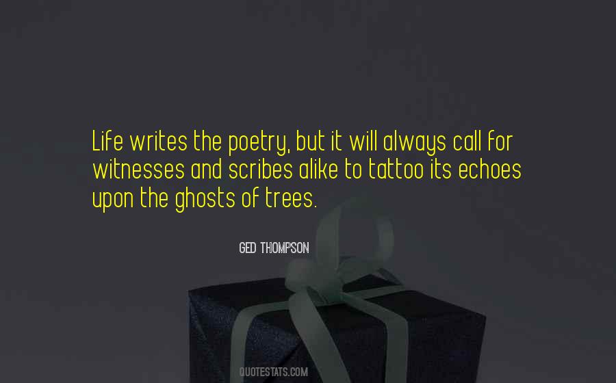 Ged Thompson Quotes #1117606