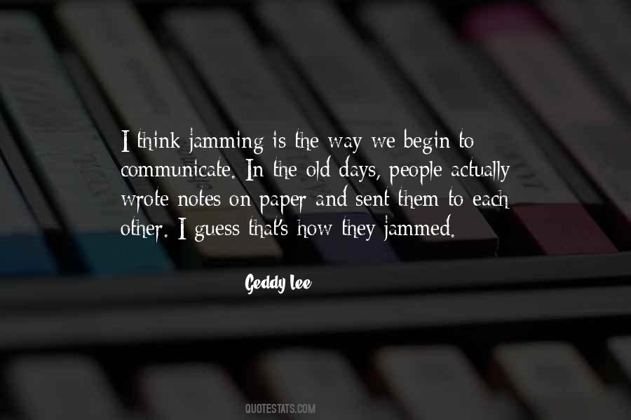 Geddy Lee Quotes #1289666