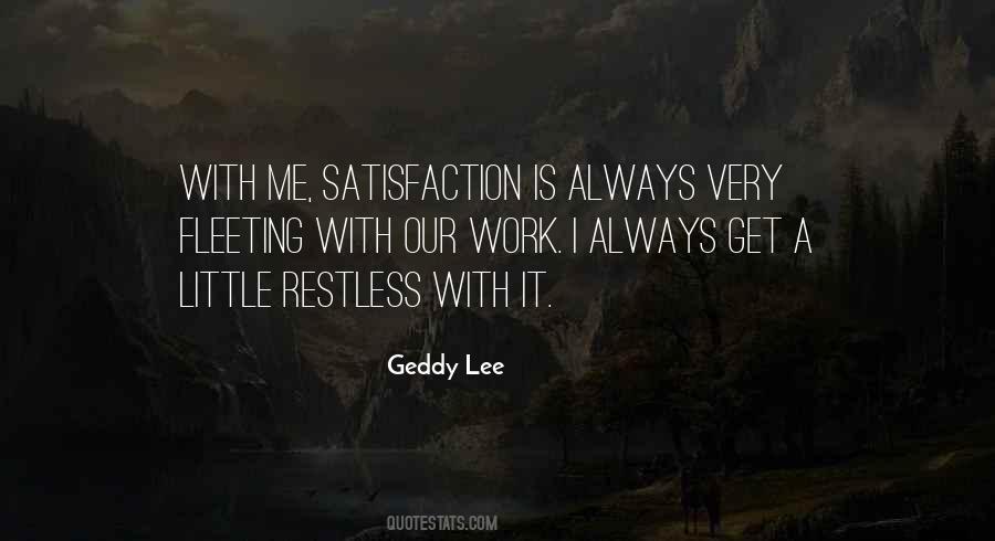 Geddy Lee Quotes #1699648