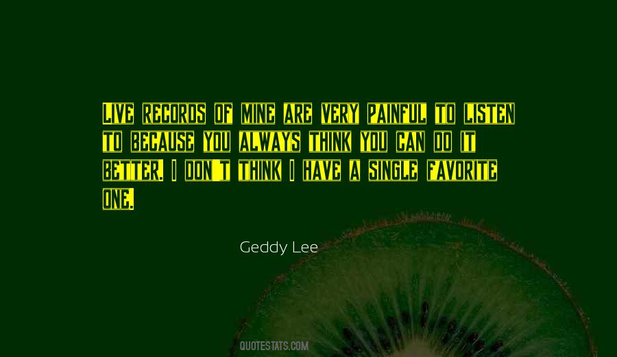 Geddy Lee Quotes #479853