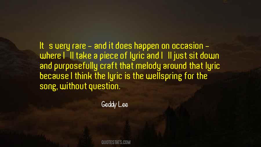 Geddy Lee Quotes #581503