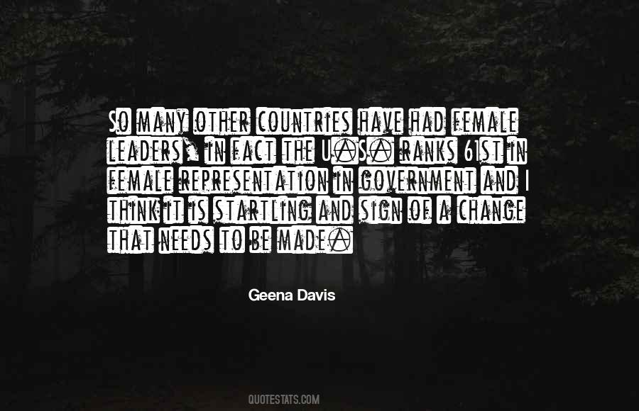 Geena Davis Quotes #1756561