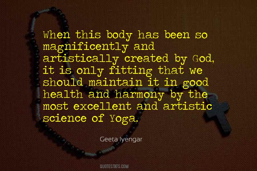 Geeta Iyengar Quotes #1129048