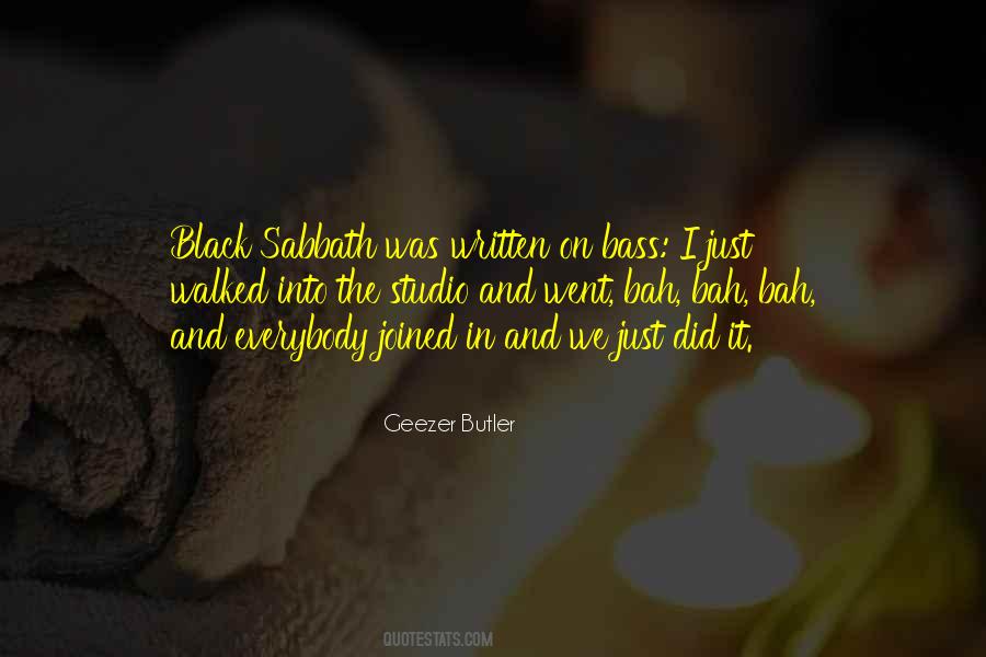 Geezer Butler Quotes #1425602