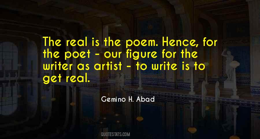 Gemino H. Abad Quotes #397502