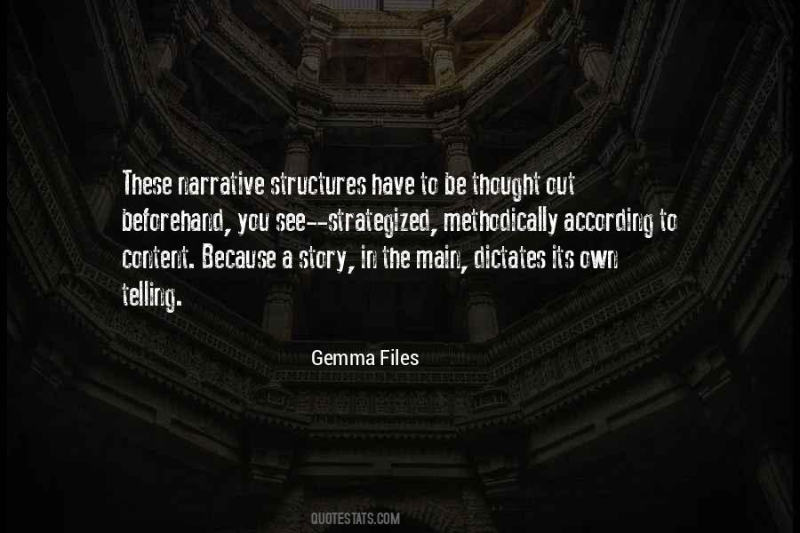 Gemma Files Quotes #1141120