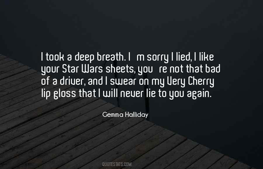 Gemma Halliday Quotes #1374478