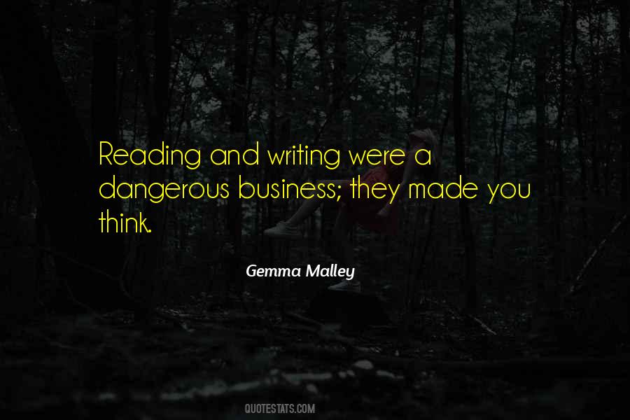 Gemma Malley Quotes #342955