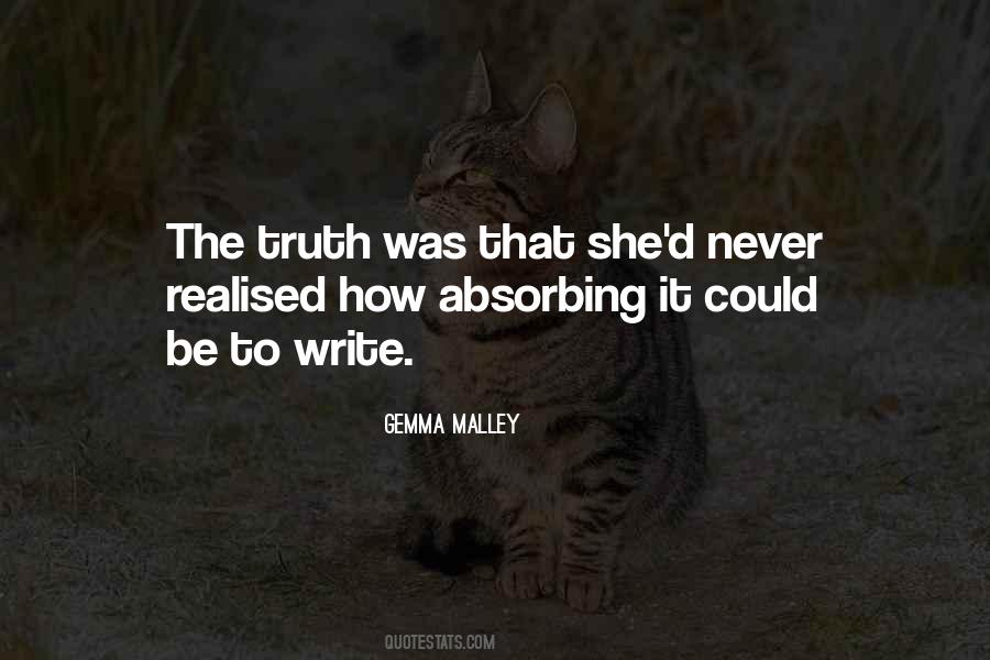 Gemma Malley Quotes #363262
