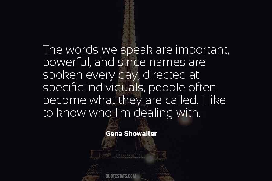 Gena Showalter Quotes #1521330