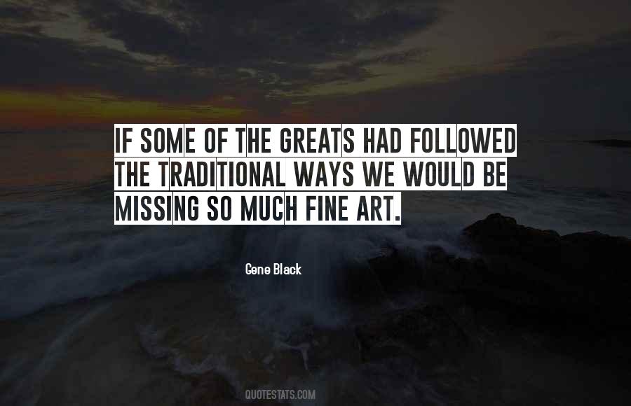 Gene Black Quotes #513084