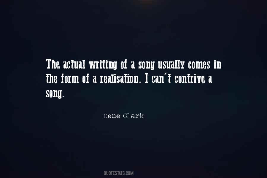 Gene Clark Quotes #170970