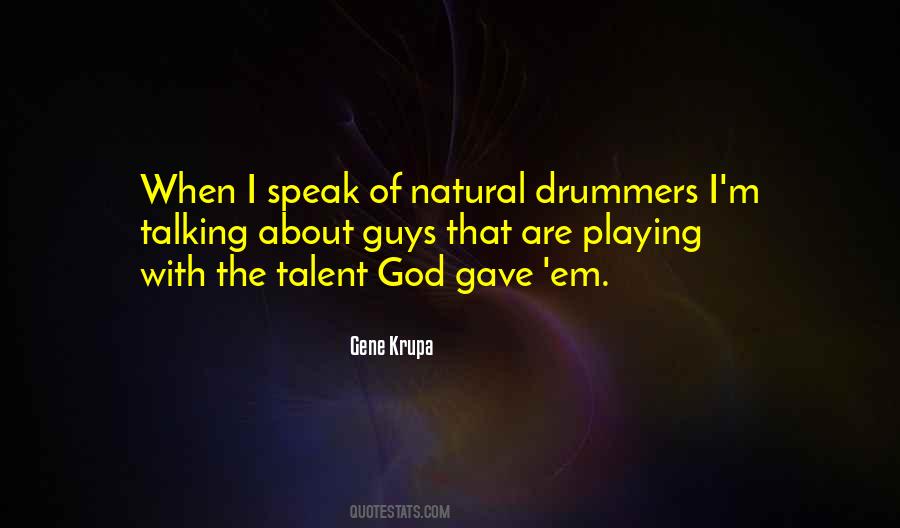 Gene Krupa Quotes #195592