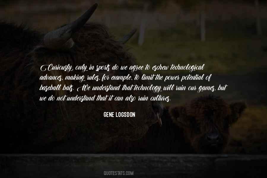 Gene Logsdon Quotes #688521