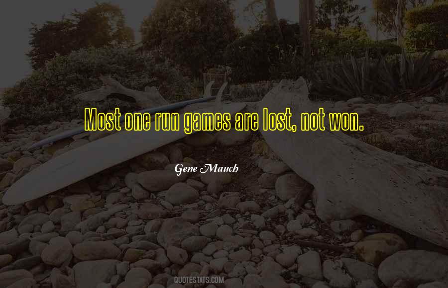 Gene Mauch Quotes #451240